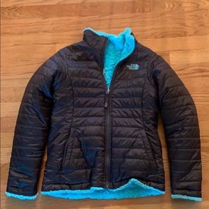 Girls reversible Northface coat.
